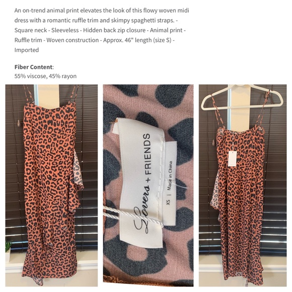 NWT lovers + friends dress - Picture 2 of 7